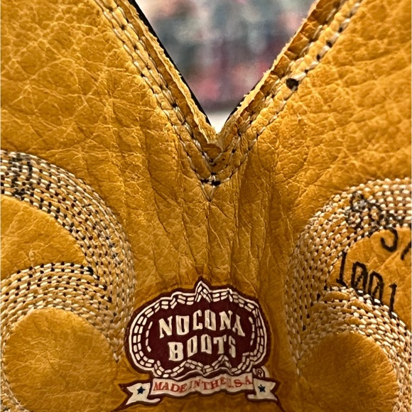 Nocona Shoes Nocona Eel Skin Black Western Leather Boots Made In